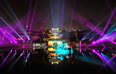 光影夜游項目 迅速升起景區(qū)夜間經(jīng)濟活力